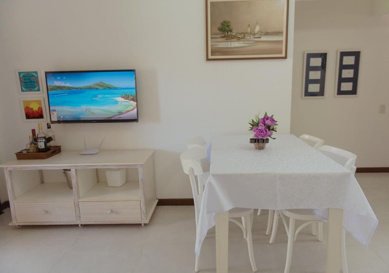 Flat Guarajuba Beira da Praia pé na areia Exterior foto